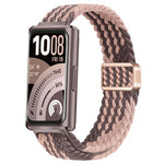 Cinturino per orologio in nylon intrecciato con chiusura magnetica a scorrimento., For Huawei Band 11 / Band 11 Pro