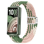 Cinturino per orologio in nylon intrecciato con chiusura magnetica a scorrimento., For Huawei Band 11 / Band 11 Pro