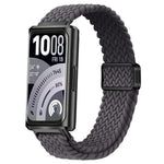 Cinturino per orologio in nylon intrecciato con chiusura magnetica a scorrimento., For Huawei Band 11 / Band 11 Pro