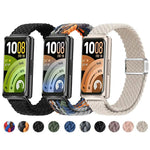 Cinturino per orologio in nylon intrecciato con chiusura magnetica a scorrimento., For Huawei Band 11 / Band 11 Pro