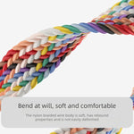 Cinturino per orologio in nylon intrecciato con chiusura magnetica a scorrimento., For Huawei Band 11 / Band 11 Pro