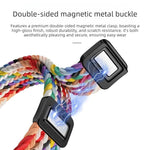 Cinturino per orologio in nylon intrecciato con chiusura magnetica a scorrimento., For Huawei Band 11 / Band 11 Pro