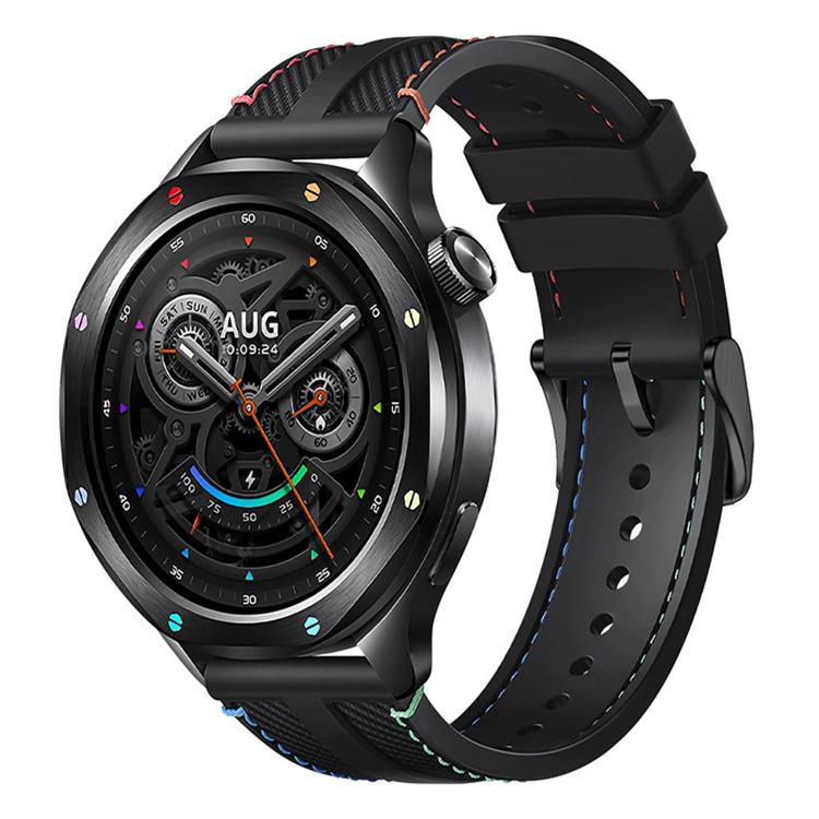Cinturino per orologio in nylon composito di gomma fluorocarbonica., For Xiaomi Watch S5 46mm