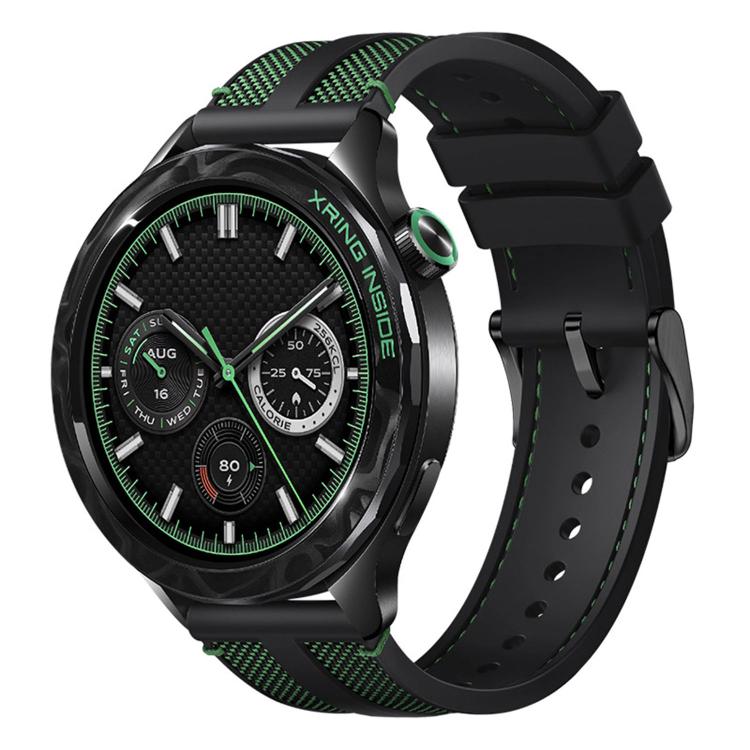 Cinturino per orologio in nylon composito di gomma fluorocarbonica., For Xiaomi Watch S5 46mm