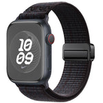 Cinturino per orologio in nylon con fibbia magnetica., For Apple Watch 46mm / 49mm / 45mm / 44mm