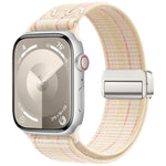 Cinturino per orologio in nylon con fibbia magnetica., For Apple Watch 46mm / 49mm / 45mm / 44mm