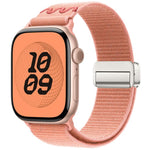Cinturino per orologio in nylon con fibbia magnetica., For Apple Watch 42mm / 41mm / 40mm / 38mm