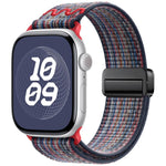 Cinturino per orologio in nylon con fibbia magnetica., For Apple Watch 42mm / 41mm / 40mm / 38mm
