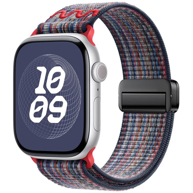 Cinturino per orologio in nylon con fibbia magnetica., For Apple Watch 42mm / 41mm / 40mm / 38mm