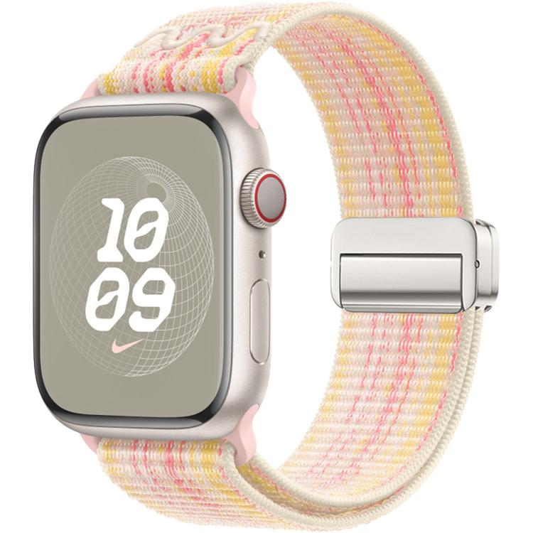 Cinturino per orologio in nylon con fibbia magnetica., For Apple Watch 42mm / 41mm / 40mm / 38mm