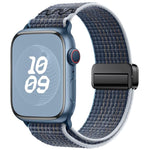 Cinturino per orologio in nylon con fibbia magnetica., For Apple Watch 42mm / 41mm / 40mm / 38mm