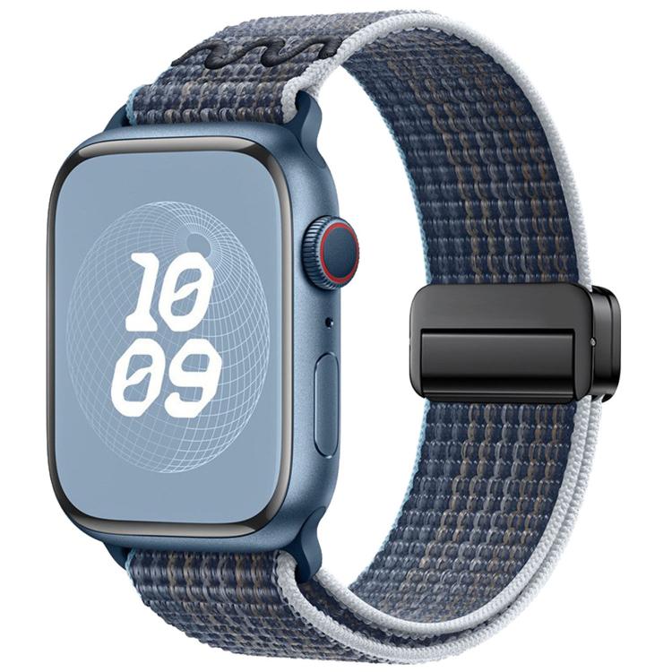 Cinturino per orologio in nylon con fibbia magnetica., For Apple Watch 42mm / 41mm / 40mm / 38mm