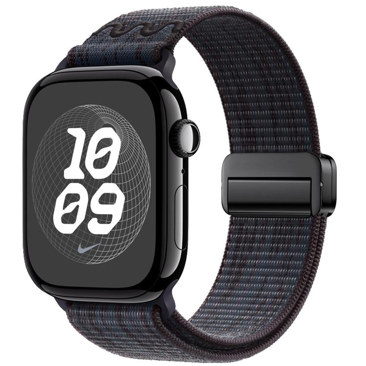Cinturino per orologio in nylon con fibbia magnetica., For Apple Watch 42mm / 41mm / 40mm / 38mm