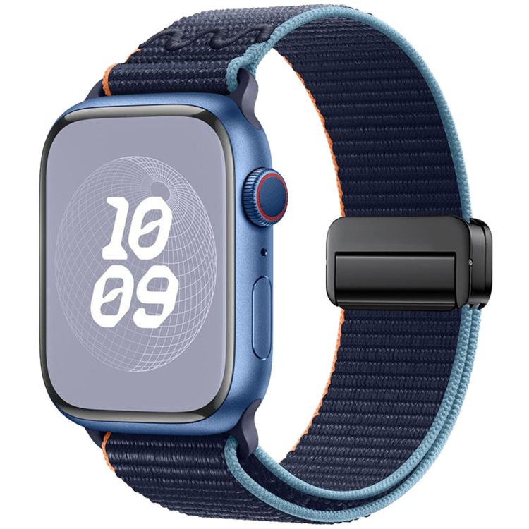 Cinturino per orologio in nylon con fibbia magnetica., For Apple Watch 42mm / 41mm / 40mm / 38mm