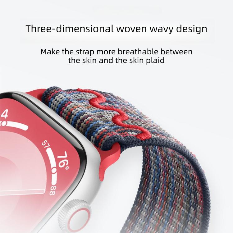 Cinturino per orologio in nylon con fibbia magnetica., For Apple Watch 42mm / 41mm / 40mm / 38mm