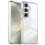 Custodia per telefono antiurto con cornice a occhio di gatto galvanizzata e magnete MagSafe., For Samsung Galaxy S24 Ultra 5G, For Samsung Galaxy S24+ 5G, For Samsung Galaxy S24 5G, For Samsung Galaxy S23 Ultra 5G