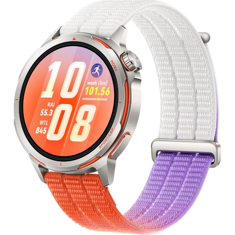 Cinturino per orologio in nylon intrecciato, For Huawei Watch GT Runner 2