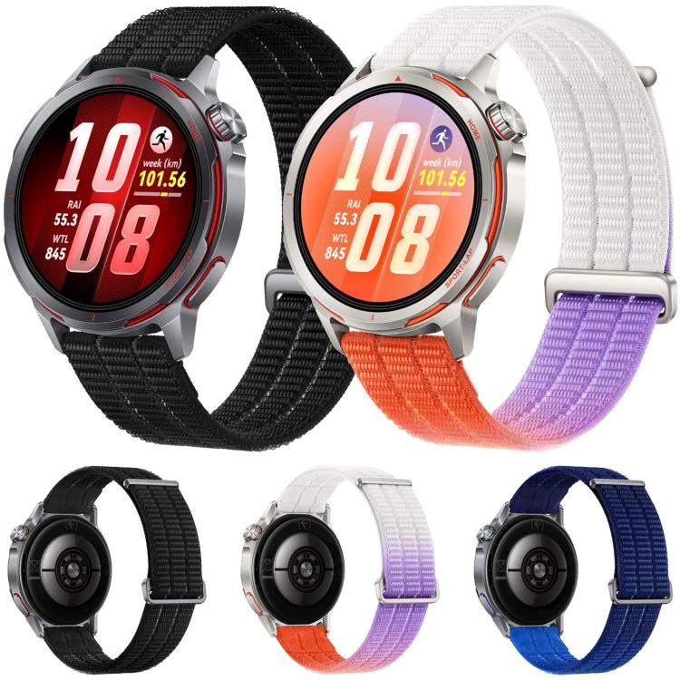 Cinturino per orologio in nylon intrecciato, For Huawei Watch GT Runner 2