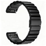 Cinturino per orologio in lega di titanio con un bottone piatto a sgancio rapido., For Garmin 26mm, For Garmin 22mm