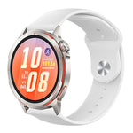 Cinturino per orologio in silicone tinta unita con fibbia a rovescio., For Huawei Watch GT Runner 2