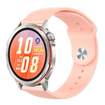 Cinturino per orologio in silicone tinta unita con fibbia a rovescio., For Huawei Watch GT Runner 2