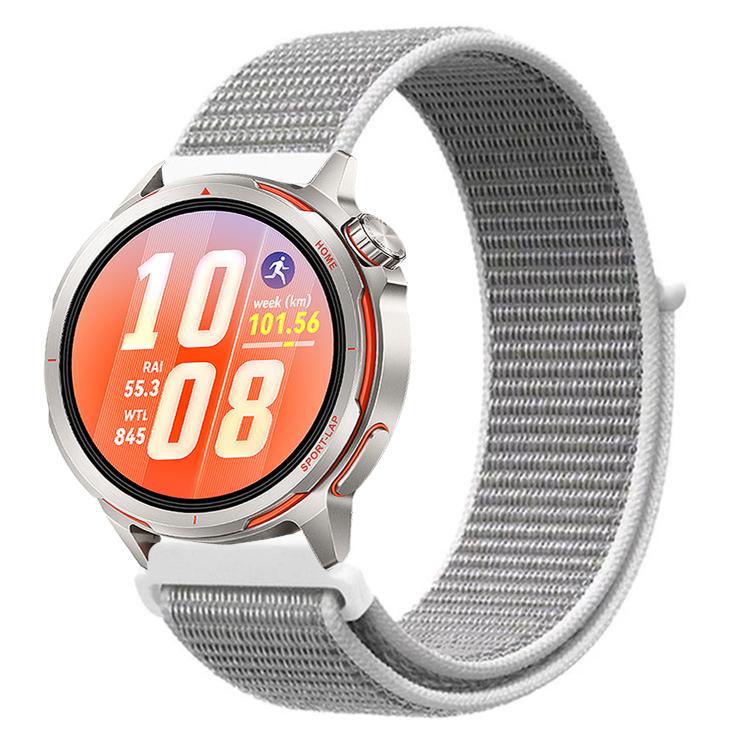 Cinturino per orologio in nylon con chiusura a strappo in velcro., For Huawei Watch GT Runner 2