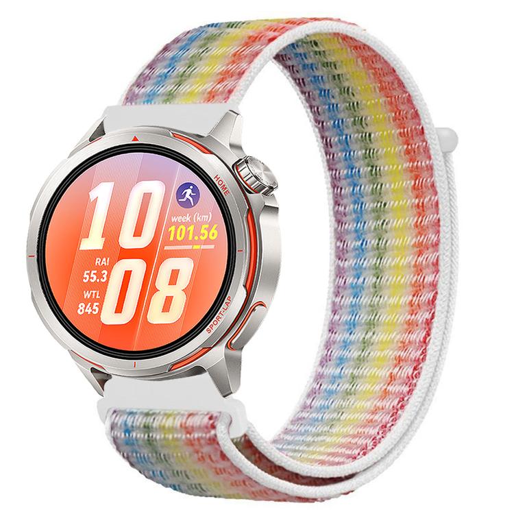 Cinturino per orologio in nylon con chiusura a strappo in velcro., For Huawei Watch GT Runner 2
