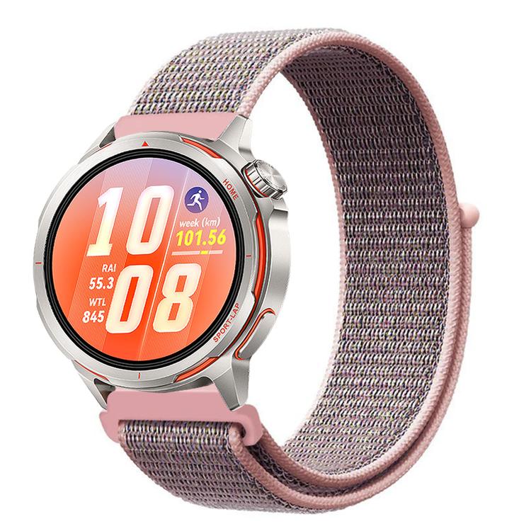 Cinturino per orologio in nylon con chiusura a strappo in velcro., For Huawei Watch GT Runner 2