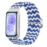 Cinturino per orologio in nylon intrecciato con fibbia scorrevole., For Huawei Band 11 / Band 11 Pro
