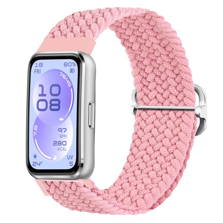 Cinturino per orologio in nylon intrecciato con fibbia scorrevole., For Huawei Band 11 / Band 11 Pro