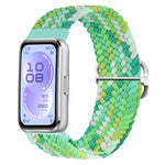 Cinturino per orologio in nylon intrecciato con fibbia scorrevole., For Huawei Band 11 / Band 11 Pro