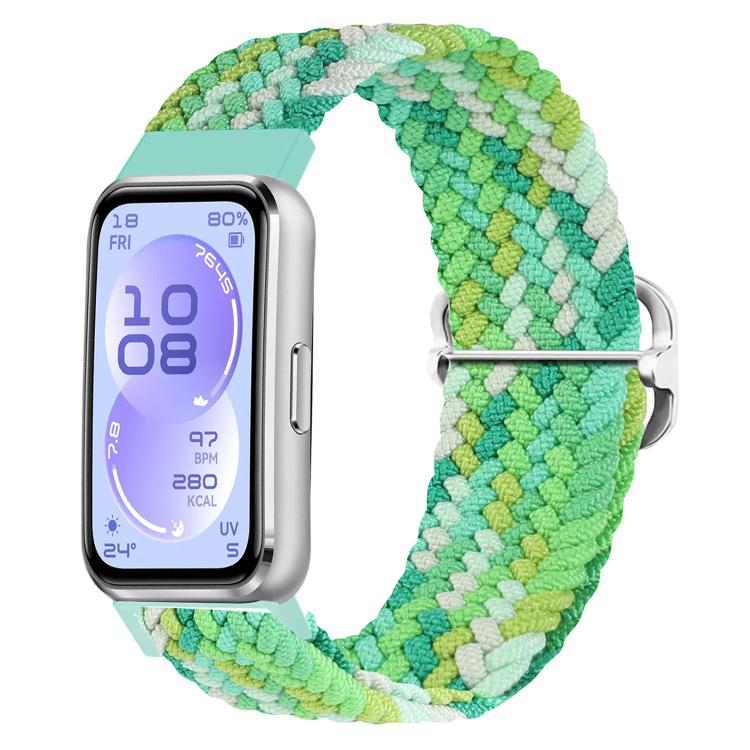 Cinturino per orologio in nylon intrecciato con fibbia scorrevole., For Huawei Band 11 / Band 11 Pro