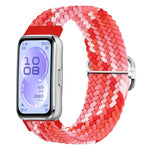 Cinturino per orologio in nylon intrecciato con fibbia scorrevole., For Huawei Band 11 / Band 11 Pro