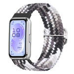 Cinturino per orologio in nylon intrecciato con fibbia scorrevole., For Huawei Band 11 / Band 11 Pro