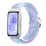 Cinturino per orologio in nylon intrecciato con fibbia scorrevole., For Huawei Band 11 / Band 11 Pro