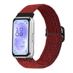 Cinturino per orologio in nylon intrecciato con fibbia scorrevole., For Huawei Band 11 / Band 11 Pro