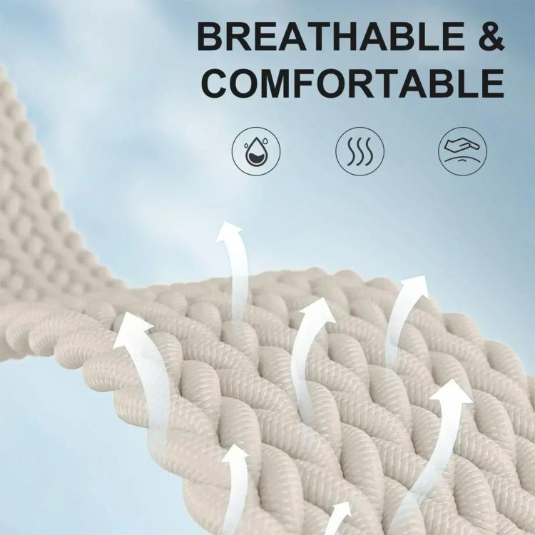 Cinturino per orologio in nylon intrecciato con fibbia scorrevole., For Huawei Band 11 / Band 11 Pro