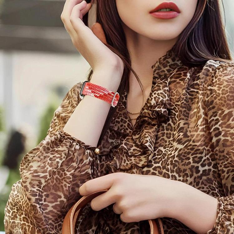 Cinturino per orologio in nylon intrecciato con fibbia scorrevole., For Huawei Band 11 / Band 11 Pro