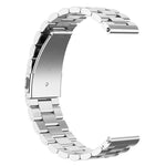 Cinturino per orologio in acciaio inossidabile con chiusura pieghevole a tre perline, For Huawei Watch GT Runner 2
