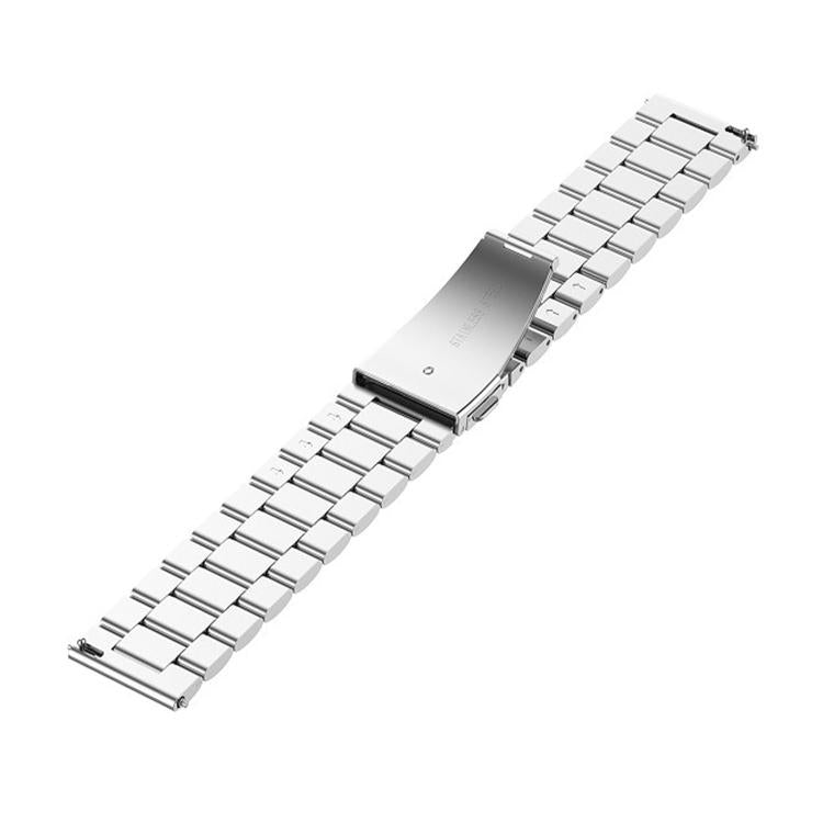 Cinturino per orologio in acciaio inossidabile con chiusura pieghevole a tre perline, For Huawei Watch GT Runner 2