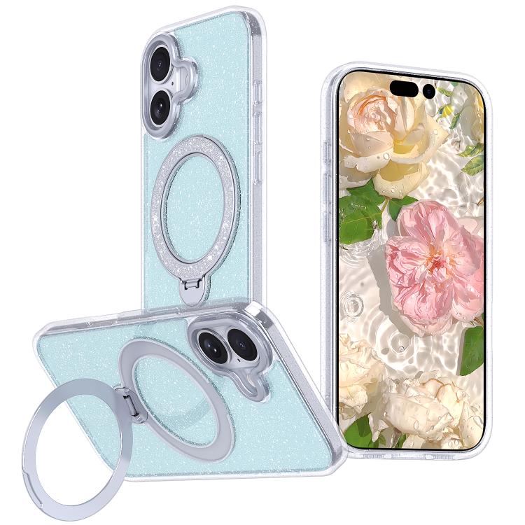 Custodia per telefono con supporto magnetico glitterato a forma di stella, For iPhone 18 Pro / 17 Pro, For iPhone 18 Pro Max / 17 Pro Max, For iPhone 17