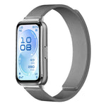 Cinturino per orologio in silicone morbido magnetico con texture a litchi, For Huawei Band 11 / Band 11 Pro