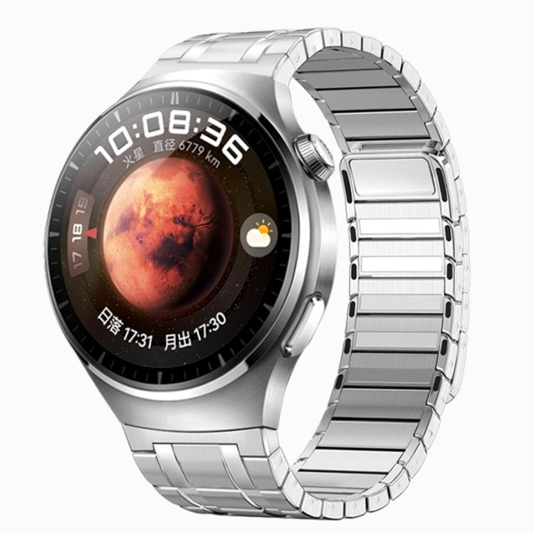 Cinturino per orologio magnetico in acciaio inossidabile stile AP con pulsante a pressione senza soluzione di continuità, For Huawei Watch 4 Pro