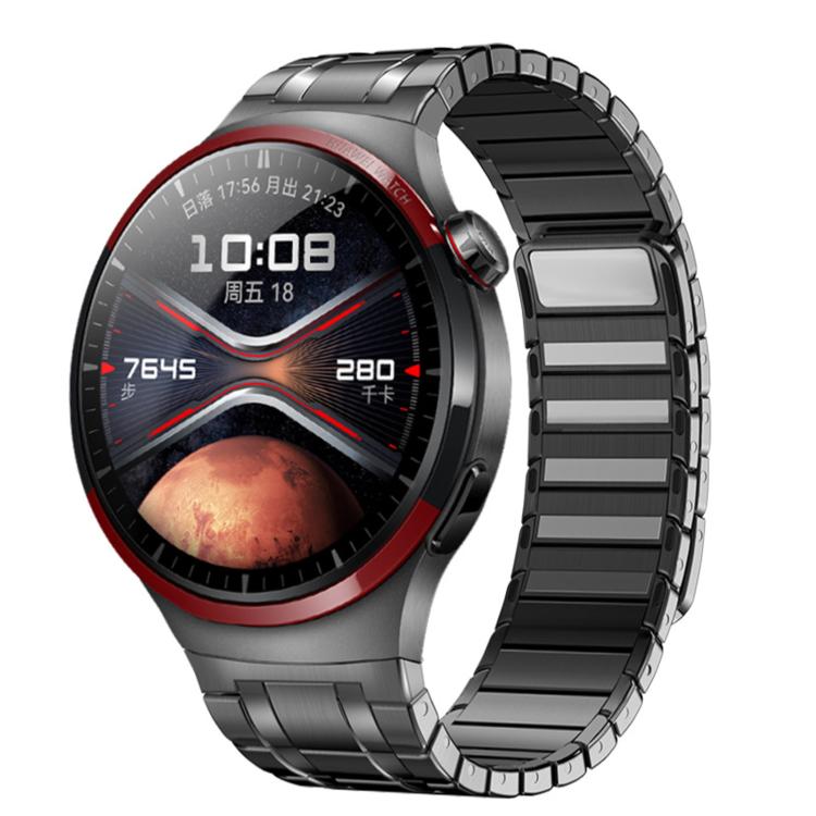 Cinturino per orologio magnetico in acciaio inossidabile stile AP con pulsante a pressione senza soluzione di continuità, For Huawei Watch 4 Pro