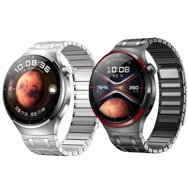 Cinturino per orologio magnetico in acciaio inossidabile stile AP con pulsante a pressione senza soluzione di continuità, For Huawei Watch 4 Pro