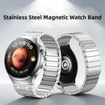 Cinturino per orologio magnetico in acciaio inossidabile stile AP con pulsante a pressione senza soluzione di continuità, For Huawei Watch 4 Pro