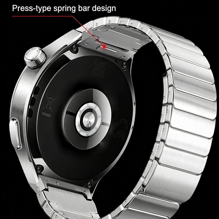 Cinturino per orologio magnetico in acciaio inossidabile stile AP con pulsante a pressione senza soluzione di continuità, For Huawei Watch 4 Pro