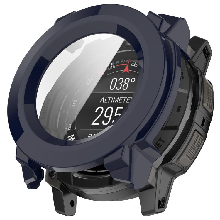 Custodia protettiva per orologio con pellicola temperata integrata in PC., For Garmin Instinct 3 AMOLED / Solar 50mm, For Garmin Instinct 3 AMOLED / Solar 45mm