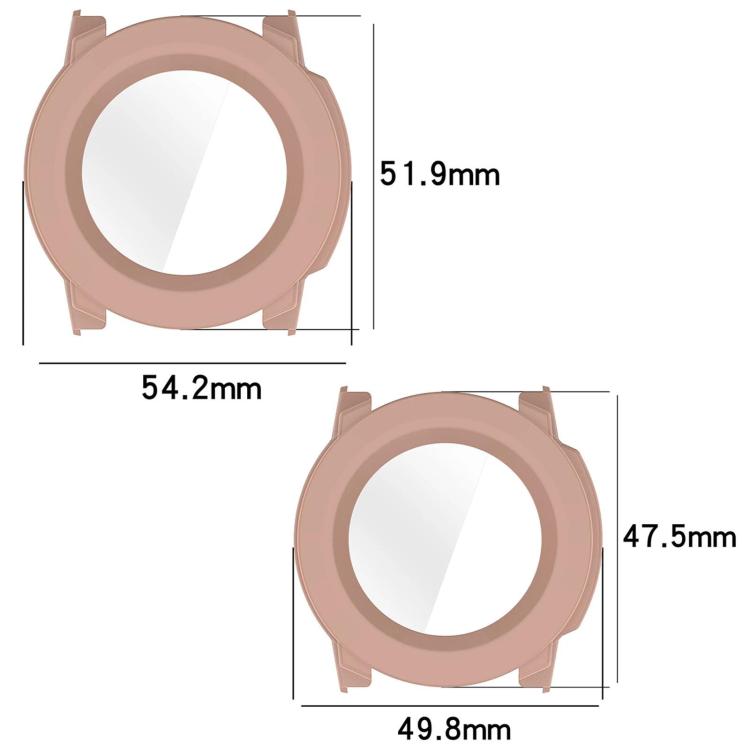Custodia protettiva per orologio con pellicola temperata integrata in PC., For Garmin Instinct 3 AMOLED / Solar 50mm, For Garmin Instinct 3 AMOLED / Solar 45mm