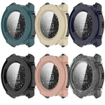 Custodia protettiva per orologio con pellicola temperata integrata in PC., For Garmin Instinct 3 AMOLED / Solar 50mm, For Garmin Instinct 3 AMOLED / Solar 45mm